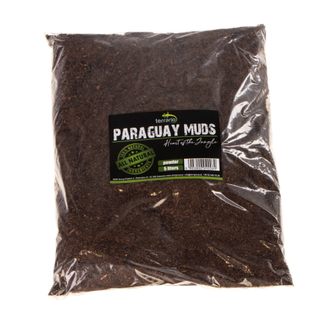 Terrario Paraguay Muds Powder - torf drobny 5l | Idealne do terrarium