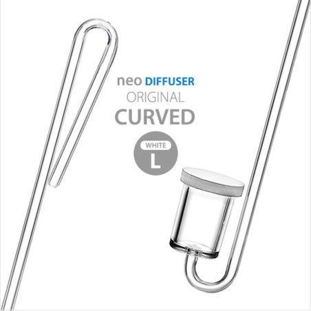Dyfuzor CO2 Neo Diffuser Curved Original L Clip 24 mm z kolankiem