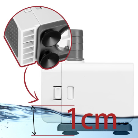 SOBO Submersible Pump AQ-500 - pompa wody 500l/h | Idealna do akwariów morskich