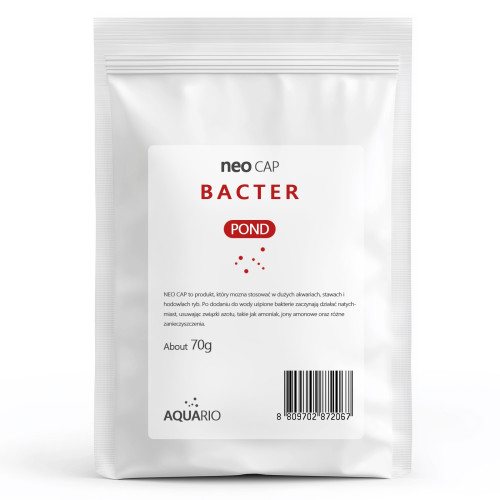 Neo CAP Bacter POND 70g - bakterie do oczka wodnego 5000l | Krystaliczna woda