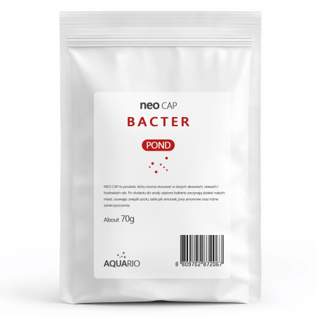 Neo CAP Bacter POND 70g - bakterie do oczka wodnego 5000l | Krystaliczna woda