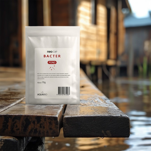 Neo CAP Bacter POND 70g - bakterie do oczka wodnego 5000l | Krystaliczna woda