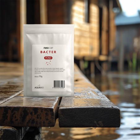 Neo CAP Bacter POND 70g - bakterie do oczka wodnego 5000l | Krystaliczna woda