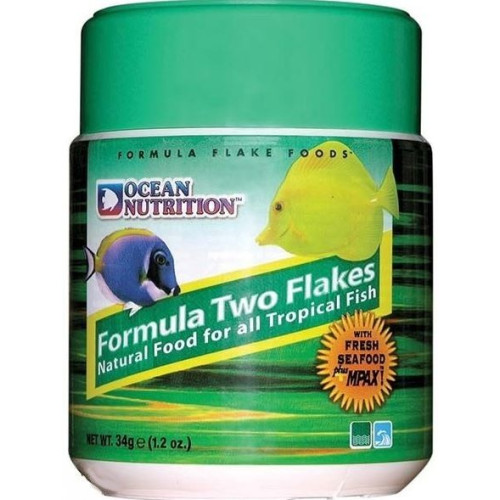 Ocean Nutrition Formula Two Flakes 34g - Wzmacnia kolory i zdrowie ryb morskich