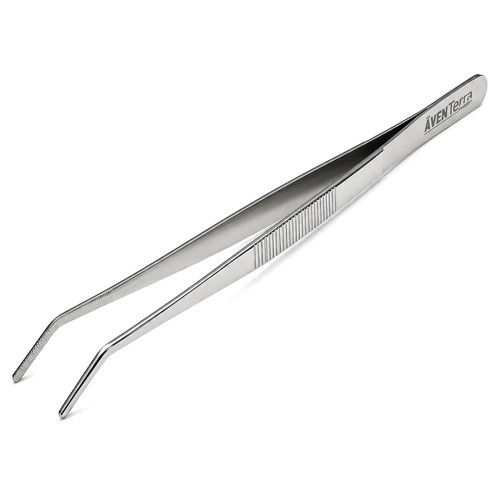 Pęseta Aventerra CLAWEY ARC 30 cm stalowa, zagięta