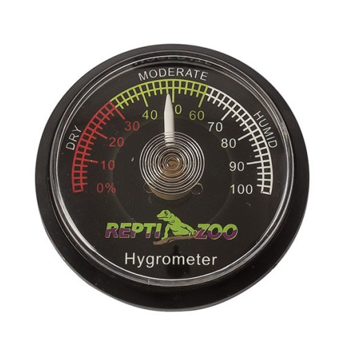 Repti-Zoo RH01 - higrometr analogowy | Precyzyjny pomiar wilgotności, idealny do terrarium