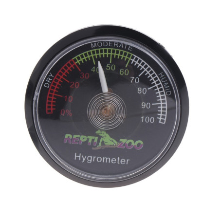 Repti-Zoo RH01 - higrometr analogowy | Precyzyjny pomiar wilgotności, idealny do terrarium