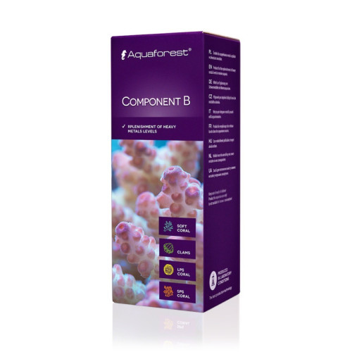 Aquaforest Component B 250ml - Wzmacnia wzrost koralowców w akwarium morskim