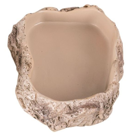 Repti-Zoo miska na pokarm S 11x9x3 cm - Idealna do terrarium, łatwa w czyszczeniu