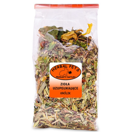 Herbal Pets Zioła uzupełniające dla królika 100g - Naturalne wsparcie trawienia