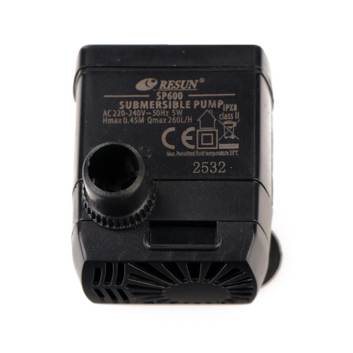 Resun Mini Pump SP-600 - Cicha, energooszczędna pompa do akwarium słodkowodnego