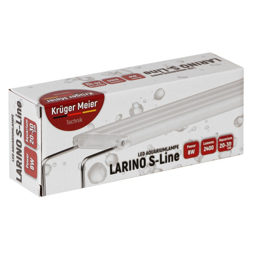 Kruger Meier Larino S-Line 8W - lampa LED 20 - 30cm - Idealna do akwarium słodkowodnego