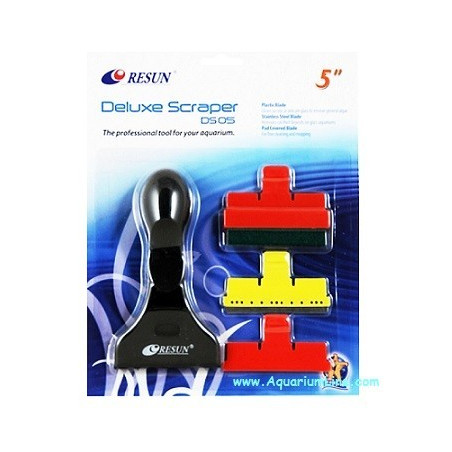 Resun Skrobak / Czyścik 3in1 (12cm) - Szybkie i skuteczne czyszczenie akwarium