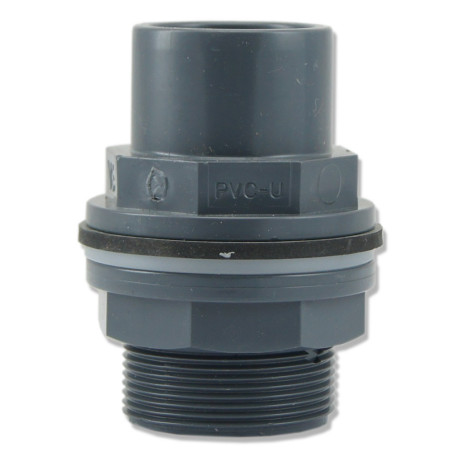 Przelot przez szkło klejony 32mm (śrubunek KW/KZ/GZ) - Idealny do akwarium morskiego