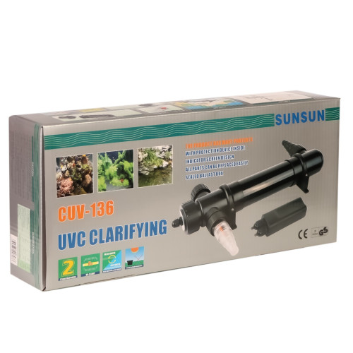 SunSun UV-C 36W - sterylizator UV | Krystaliczna woda, mniej glonów