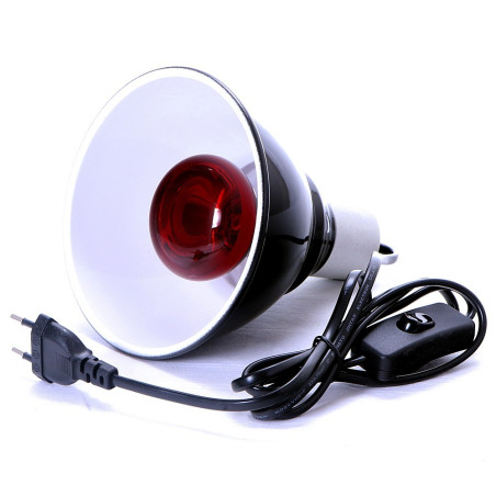 Resun for Reptiles RL01B - lampa na żarówkę grzewczą | Bezpieczne ciepło dla gadów