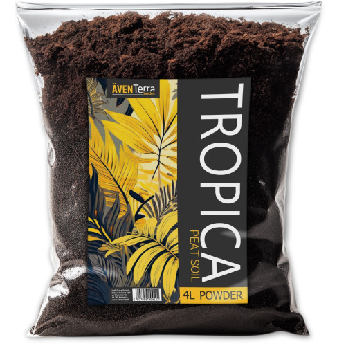 Podłoże torfowe Aventerra Tropica Peat Soil 4 l, drobne do terrarium