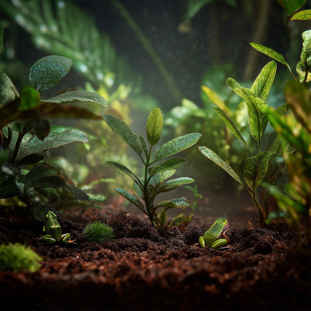 Podłoże torfowe Aventerra Tropica Peat Soil 4 l, drobne do terrarium