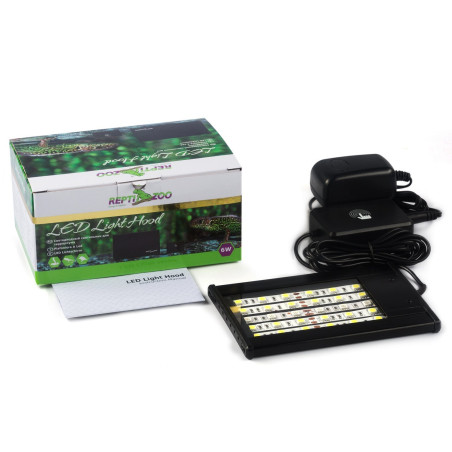 Repti-Zoo Lampa LED do terrarium - Optymalne światło dla gadów, energooszczędna