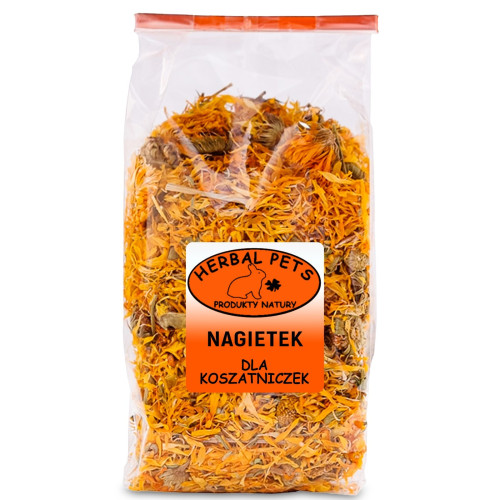 Herbal Pets - Nagietek dla Koszatniczek 100g | Naturalne uzupełnienie diety