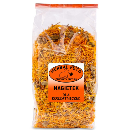 Herbal Pets - Nagietek dla Koszatniczek 100g | Naturalne uzupełnienie diety