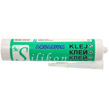 Silikon 310ml - czarny | Idealny do akwariów słodkowodnych