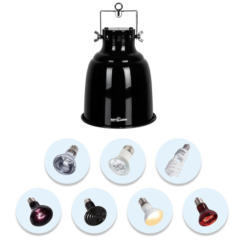 Repti-Zoo Multi Deep Dome klosz i oprawka terrarystyczna - Idealne do terrarium