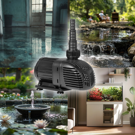 Kruger Meier StreamPulse Pond - pompa wody do oczka wodnego 4000l/h | Cicha i energooszczędna