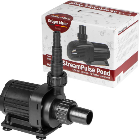 Kruger Meier StreamPulse Pond - pompa wody do oczka wodnego 4000l/h | Cicha i energooszczędna