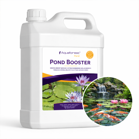 Preparat Aquaforest Booster POND 1000 ml do oczek wodnych – wspiera zdrowy wzrost roślin