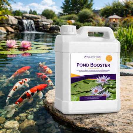 Preparat Aquaforest Booster POND 1000 ml do oczek wodnych – wspiera zdrowy wzrost roślin
