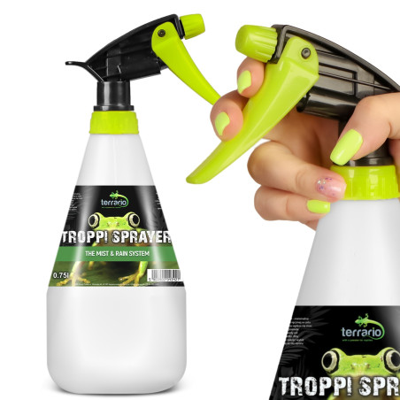 Terrario Troppi Sprayer 750ml - zraszacz ręczny | Precyzyjne, delikatne nawilżanie terrarium