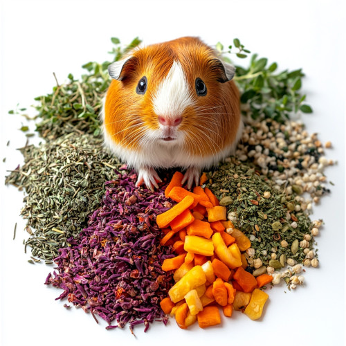 Herbal Pets Karma Ziołowo-Warzywna dla Świnki Morskiej 150g - Naturalne zioła, wspiera trawienie