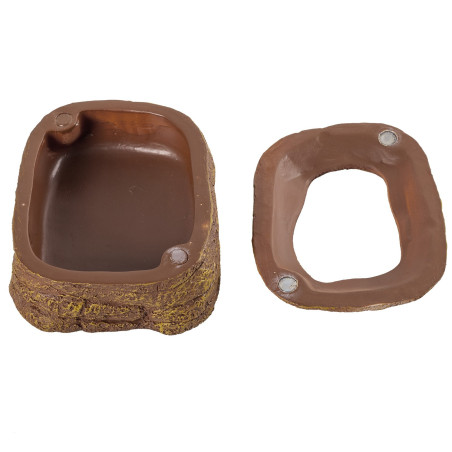 Repti-Zoo Magnetic Food Dish - miska na żywy pokarm | Łatwe i czyste karmienie