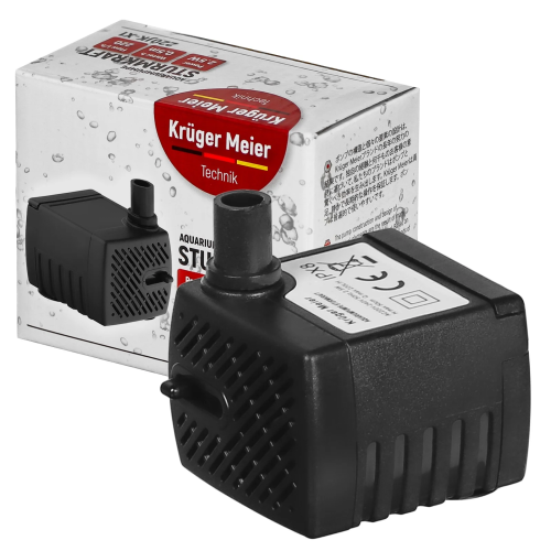 Kruger Meier Sturmkraft 300RH-X2 - pompa wody 300l/h | Cicha, energooszczędna do oczka wodnego