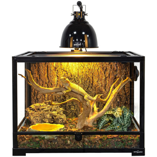 Repti-Zoo Big Multi Dome - klosz i oprawka terrarystyczna | Szybki montaż i trwałe oświetlenie