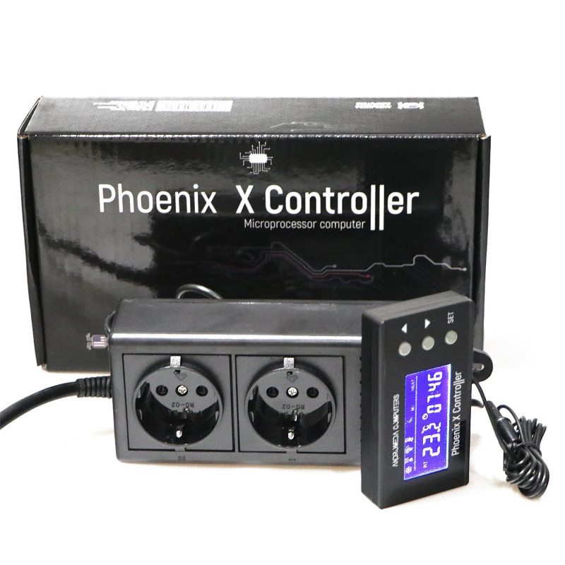 Andromeda Computers Phoenix X Controller - termostat i programator zapewniający precyzyjną kontrolę temperatury