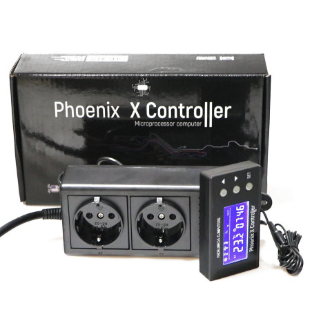 Andromeda Computers Phoenix X Controller - termostat i programator zapewniający precyzyjną kontrolę temperatury