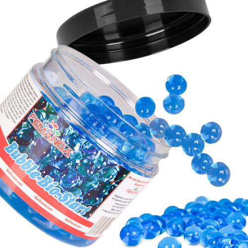 FEMANGA Bubble-Bio-Start 500ml bakteryjne kulki żelowe do akwarium - Krystaliczna woda