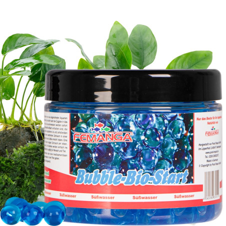 FEMANGA Bubble-Bio-Start 500ml bakteryjne kulki żelowe do akwarium - Krystaliczna woda