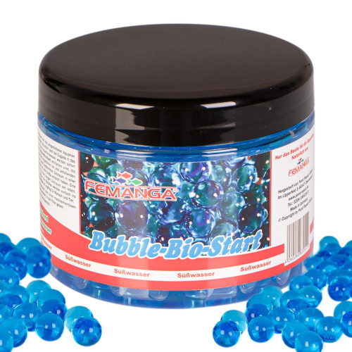 FEMANGA Bubble-Bio-Start 500ml bakteryjne kulki żelowe do akwarium - Krystaliczna woda