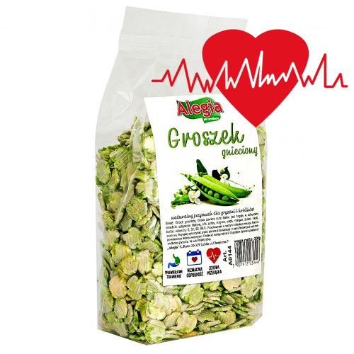 Alegia Groch gnieciony 130g - Smaczna, białkowa przekąska dla gryzoni