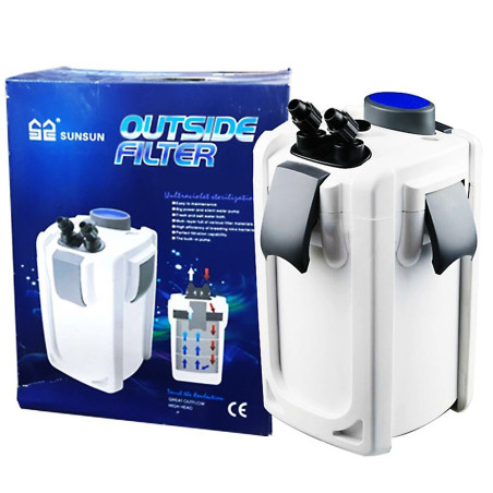 SunSun Health Water UV-C 3 filtr kubełkowy 1400l/h z lampą UV - Krystaliczna woda
