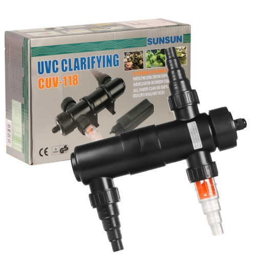 SunSun UV-C 18W sterylizator UV - Krystaliczna woda