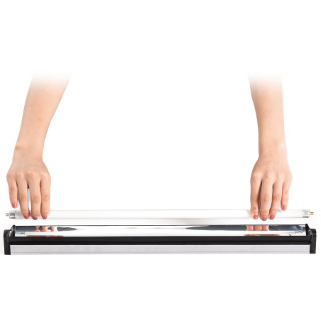 Repti-Zoo Pro T5 Lighting Combo 87cm - lampa na świetlówki UVB 39W | Optymalne UVB dla zdrowia gadów
