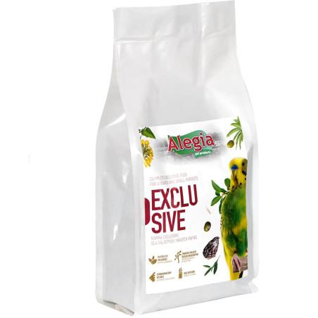 Alegia Exclusive karma dla papugi falistej 1kg - Zdrowe pióra i witalność
