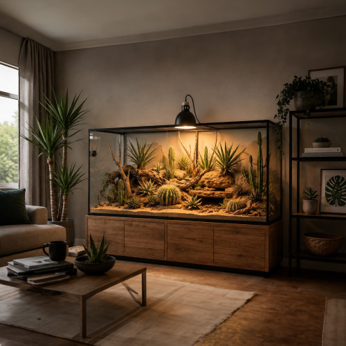 Lampa grzewcza Terrario LUNOONE 2.0 do terrarium