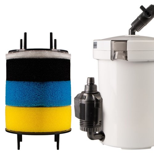 SunSun HW-604B - filtr zewnętrzny 800l/h | Krystaliczna woda i cicha praca
