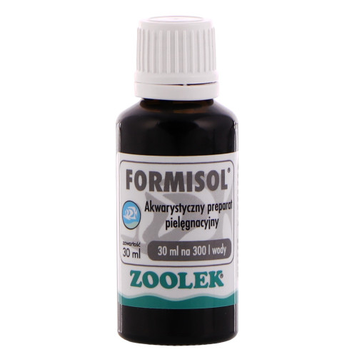Zoolek Formisol 30ml - Krystaliczna woda i zdrowe ryby