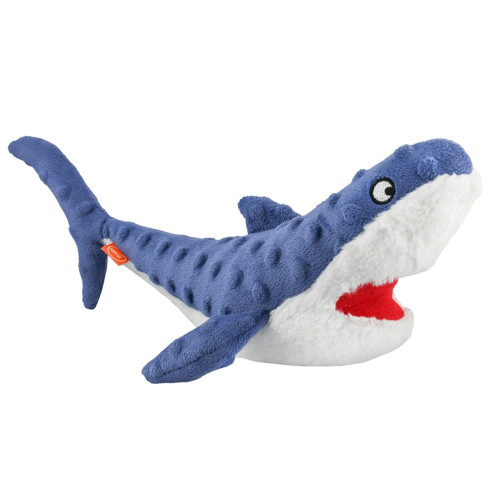 Pet Nova zabawka pluszowa rekin piszczący 32cm - Idealna do zabawy i treningu